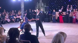 Austin Jason & Liza Lakovitsky Rumba at Windy City Open 2023