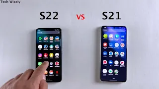 SAMSUNG S22 vs S21 - SPEED TEST