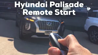 How To Use Hyundai Palisade Remote Start