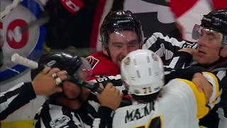 Tempers rising between Penguins and Senators in Game 3