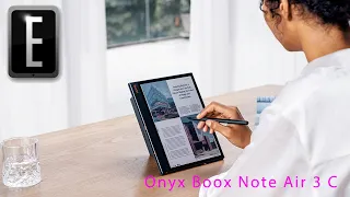 Onyx Boox Note 3C is a 10.3 inch 300 PPI Kaleido 3 e-note