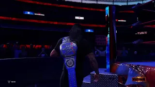 Wwe 2k20 WrestleMania 37 Daniel Bryan vs. Edge vs. Roman Reigns - Universal Championship