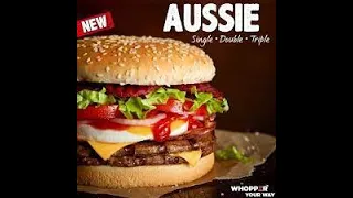 Hungry Jacks (Burger King) Aussie Whopper Review