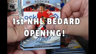 Opening 1st NHL Connor Bedard product! A hobby box of 23-24 MVP!