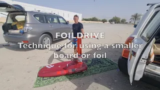 FoilDrive technique talk with Lars