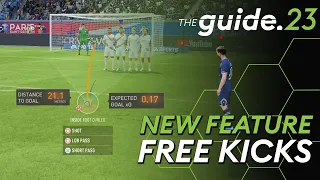 The NEW Free Kick System In FIFA 23 EXPLAINED | Free Kick Tutorial (Curved, Low, Knuckle, Chip, etc)