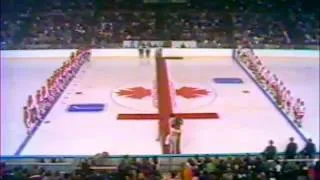 1972 Summit Series - Game 4, Opening Ceremony