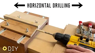 Making a horizontal drilling machine | Precision 10X Jig Series 2nd