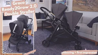 Graco Ready2Grow 2.0 Double Stroller | Unboxing + First Impression