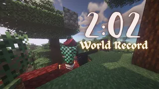 [WORLD RECORD] - Set Seed Glitchless In 2:02 (Taiga Seed)