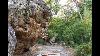 a few 6a highballs in fontainebleau