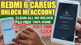 How to unlock Mi Account Xiaomi Redmi 6 Careus Locked Micloud Free with a USB cable only