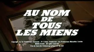 Au Nom De Tous Les Miens - Intro