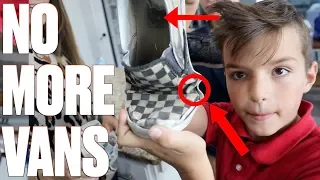 THIS IS WHY WE WON'T BUY OUR KIDS VANS SHOES | SHOE SHOPPING SHOES HAUL