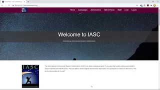 VIDEO 1:  DOWLNLOADING ASTROMETRICA FROM IASC WEBSITE