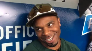 How many times has Rajai Davis watched video of his Game 7 home run?