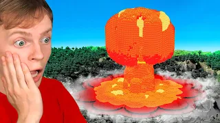 The BIGGEST TNT EXPLOSION in MINECRAFT!