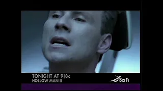 Hollow Man II Sci-Fi Channel TV Airing Ad (2007)