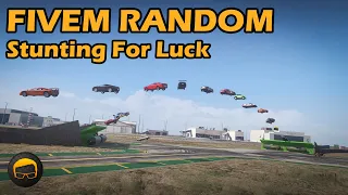 Doing Stunts For Good Luck - GTA FiveM Random All №114