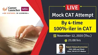 Live Mock CAT Attempt | Career Launcher - MBA