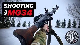 How to Shoot the MG34 Beltfed (semi auto) Machine Gun