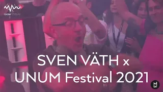 Sven Väth Live at Unum Festival 2021