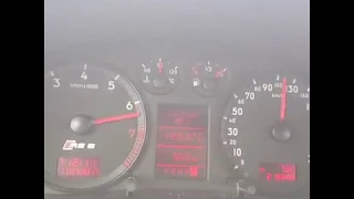 Audi V8 RS6 Acceleration From 0 to 120 Km/h