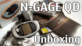 Nokia N-Gage QD Silver Edition Unboxing 4K with all original accessories Nseries RH-29 review