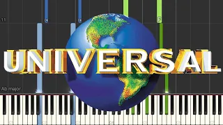 Universal Studios - Intro - Piano Tutorial