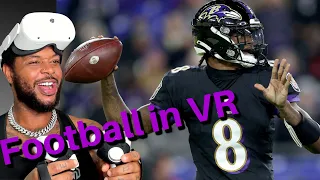 NFL in VR! Play as a QB and WIN the SUPER BOWL