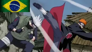 Kakashi VS Pain Dublado - Naruto Shippuden Dublado