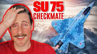 Thunderbird Fighter Pilot Reacts to Russian SU-75 Checkmate