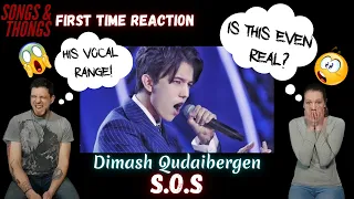 Dimash Qudaibergen / S.O.S at Slavic Bazaar REACTION by Songs and Thongs