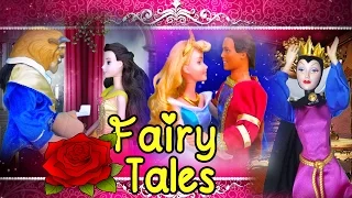 Disney Princesses Stories with Toys and Dolls for Kids | Doll Fairytales