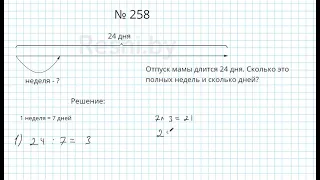 №258 / Глава 1 - Математика 5 класс Герасимов