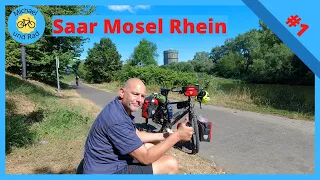 Saar Mosel Rhein Tour #1, Tourstart Saar