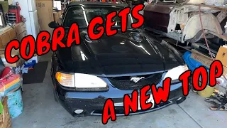 1997 Mustang Cobra: Convertible Top Replacement on a 1994-2004 Ford Mustang | DIY Guide