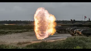 Skarpe skud fra Leopard 2A7