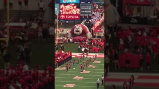 Fresno State Bulldog football entrance 2017