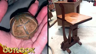 What Is This Mysterious Thing Found In The Jungles Of Guam And A Wooden Seat-Like In A Thrift Store?