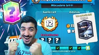 2 EFSANEVİ?! - MEGA ŞÖVALYE MÜCADELESİ 12 GALİBİYET - Clash Royale