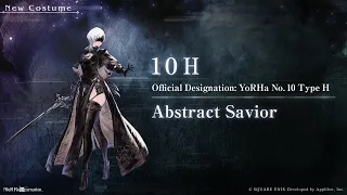 NieR Reincarnation - Character Showcase: 10H (All Costumes)