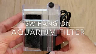 3W Hang on Aquarium Filter