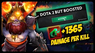 Dota 2 But Finger of Death Gives +1000 Damage Per Kill