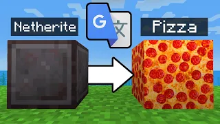 I Put Every Minecraft Texture Through Google Translate 100,000,000 Times...