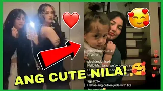 Jane de Leon, nasa bahay ni Janella Salvador, babysitter for a day, naaliw kay baby Jude!  🥰🥰🥰