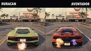 NFS HEAT LAMBORGHINI HURACAN VS LAMBORGHINI AVENTADOR(WHICH IS FASTEST?)