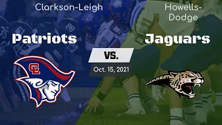 FB - Bacon Bowl - Clarkson-Leigh Patriots vs Howells-Dodge Jaguars (10/15/2021)