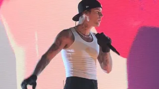 Justin Bieber - Justice Tour LIVE (4K) Miami - No Sense