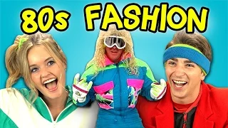 TEENS REACT TO 80's FASHION